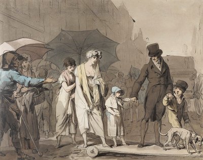 Louis-Léopold Boilly - Städtische Maut von Louis Leopold Boilly