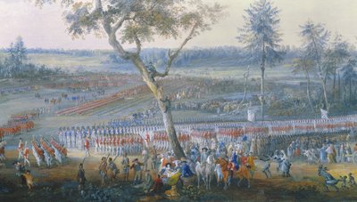 Einnahme von Yorktown, Virginia, 19. Oktober 1781 von Louis Nicolas van Blarenberghe