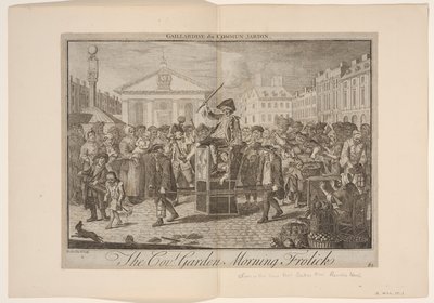 Der Covent Garden Morgenstreich von Louis Philippe Boitard