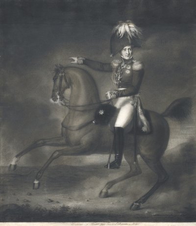 Porträt von Graf Alexander Iwanowitsch Tschernyschow, 1786-1857 von Louis Rene Letronne
