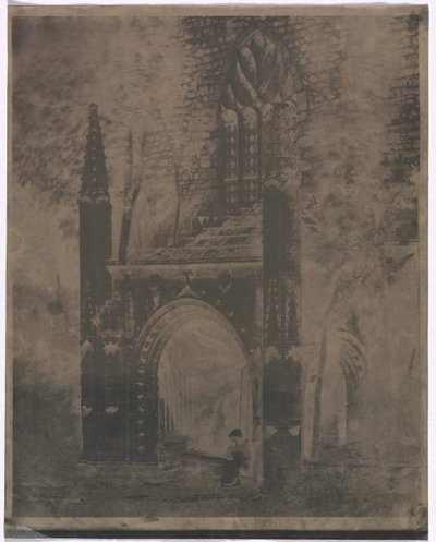 Brunnen von Notre Dame in Saint-Brieuc, Bretagne, ca. 1853 von Louis Rémy Robert