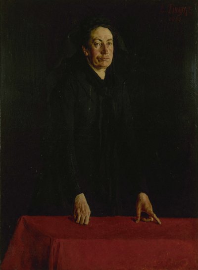 Porträt von Louise Michel 1830-1905, 1882 von Louis Tinayre