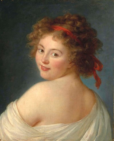 Porträt der Gräfin Yekaterina Skavronskaya, geb. von Engelhardt 1761-1829, 1790 von Elisabeth Louise Vigee Lebrun