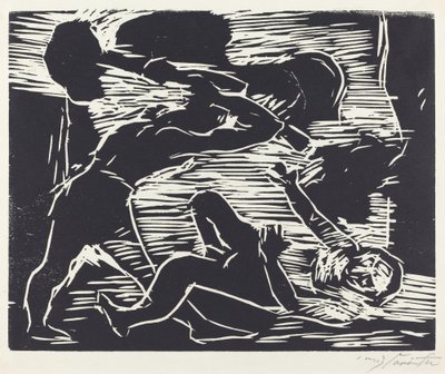 Brudermord von Lovis Corinth