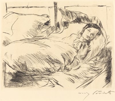 Das kranke Kind von Lovis Corinth