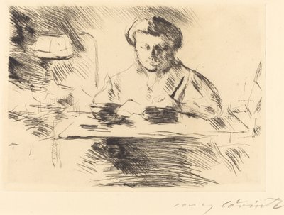 Die Gattin des Künstlers von Lovis Corinth