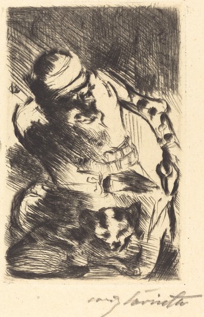 Die Katze des Propheten von Lovis Corinth