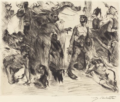 Die Versuchung des heiligen Antonius, 1919 von Lovis Corinth