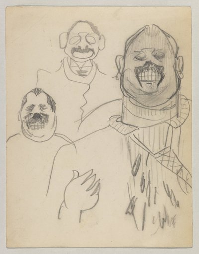 Einladungskarte zur silbernen Hochzeitsfeier von Louis Gessler und Frau von Lovis Corinth