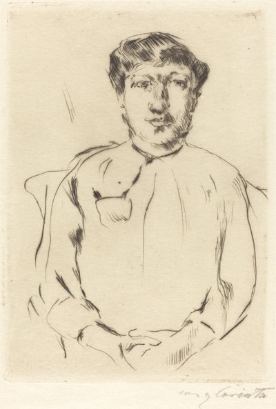 Frauenbildnis, 1914 von Lovis Corinth