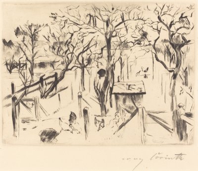Obstgarten im Herbst, 1912 von Lovis Corinth