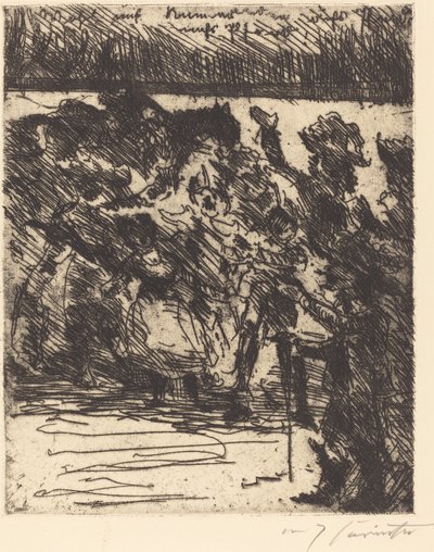 „Wohl auf, Kameraden, aufs Pferd, aufs Pferd! Ins Feld, in die Freiheit gezogen!“ von Lovis Corinth