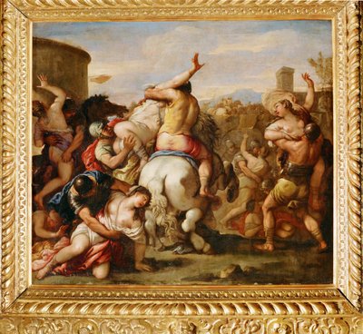 Der Raub der Sabinerinnen von Luca Giordano