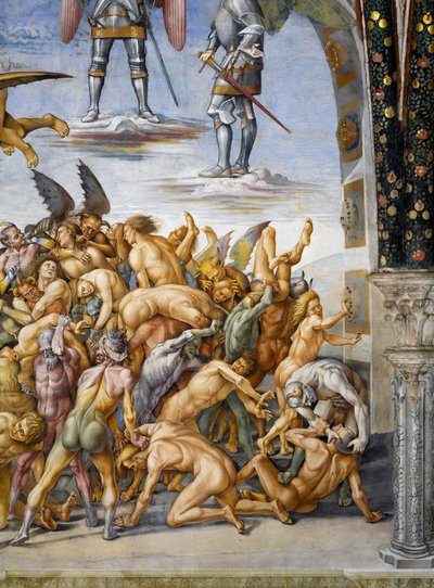 Verdammte in der Hölle von Luca Signorelli