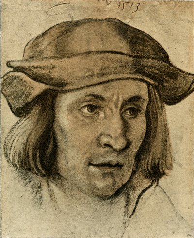 Porträt eines Mannes von Lucas Cranach the Elder