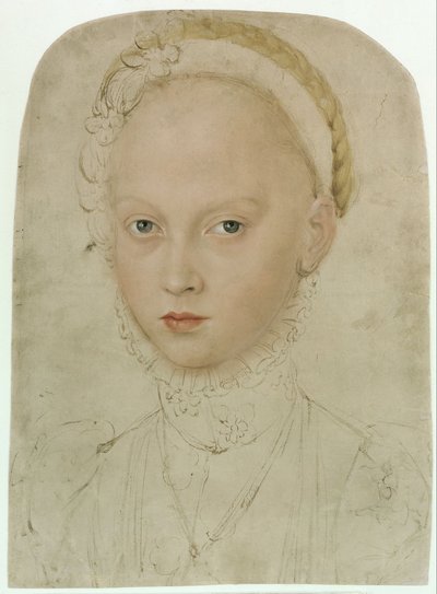 Porträt der Prinzessin Elisabeth von Sachsen von Lucas Cranach the Younger