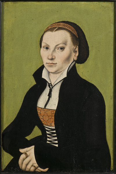 Katharina Luther, geb. Katharina von Bora (1499-1552) von Lucas the Elder Cranach