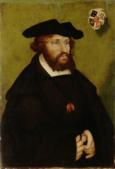 Porträt von König Christian II. von Dänemark, Norwegen und Schweden (1481-1559) von Lucas the Elder Cranach