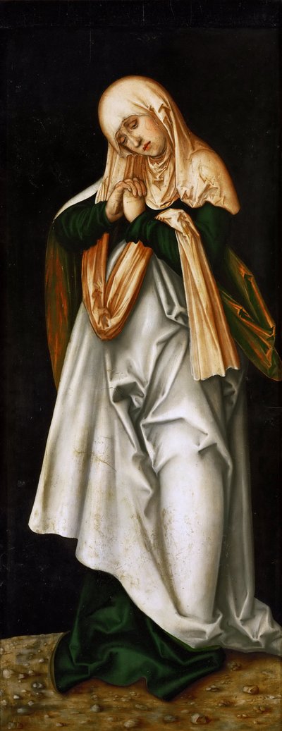 Der Sündenfall: Die Jungfrau als Schmerzensmutter von Lucas the Elder Cranach