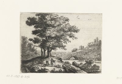 Landschaft mit einem Fluss von Lucas van Uden