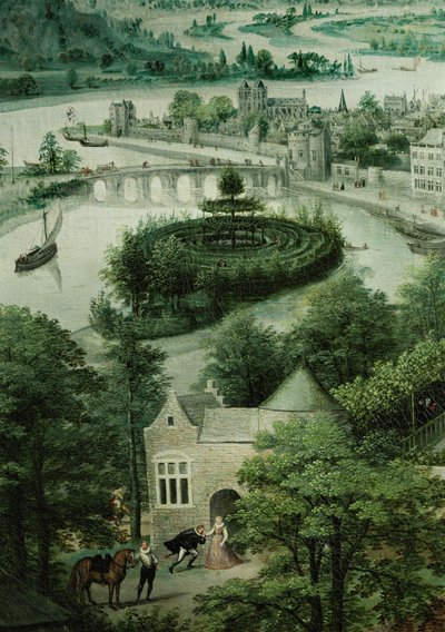 Frühling. Flussszene von Lucas van Valckenborch