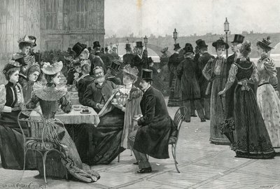 Das Unterhaus: Tee auf der Terrasse von Lucien Davis