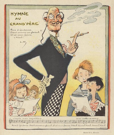 Illustration für Le Rire von Lucien Metivet