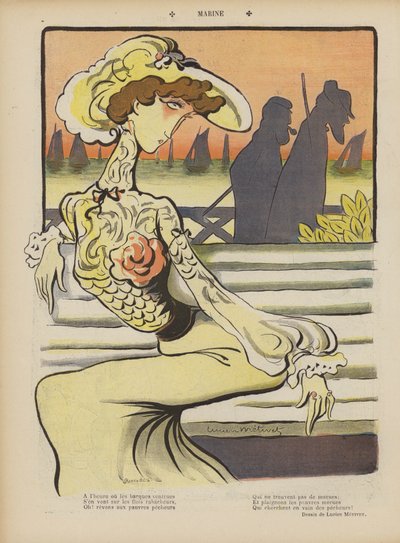 Illustration für Le Rire von Lucien Metivet