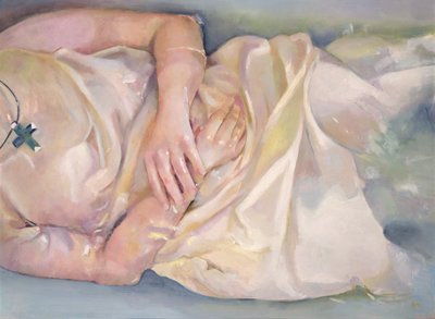 Gekreuzte Hände, 2004 von Lucinda Arundell