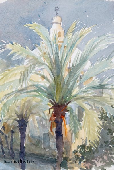 Altstadtpalmen I, Jerusalem von Lucy Willis