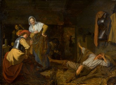 Soldaten beim Wecken von Ludolf de Jongh