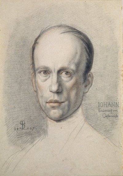 Porträt von Erzherzog Johann von Österreich, von Schnorr von Carolsfeld, Ludwig Ferdinand von Ludwig Ferdinand Schnorr von Carolsfeld