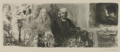 Werke von Rembrandt und Dürer in verschiedenen Drucktechniken von Ludwig Michalek