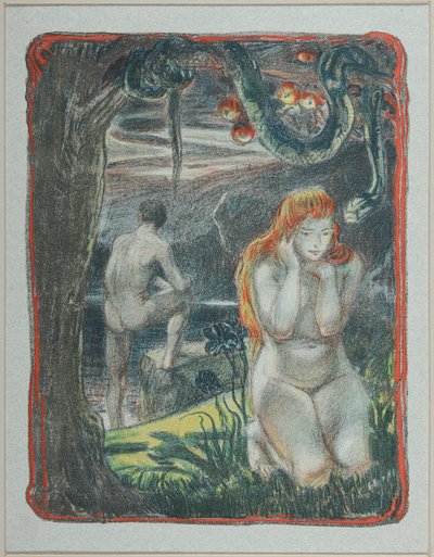 Adam und Eva von Ludwig von Hofmann