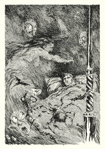 Illustration für Das Bildnis des Dorian Gray von Oscar Wilde von Lui Trugo