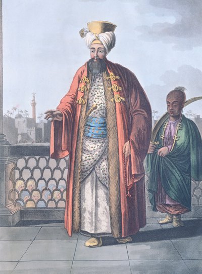 Ein Bey Eminenz in Kairo, von Luigi Mayer von Luigi Mayer