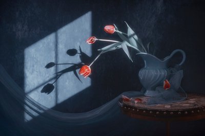 Fensterlicht Tulpen von Lydia Jacobs