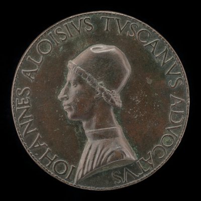 Giovanni Alvise Toscani, ca. 1450-1478, Mailänder Juriskonsult, Konsistorialanwalt [Vorderseite] von Lysippus Junior