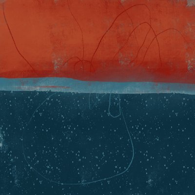 Serener Abstrakter Horizont von MANSI SAXENA
