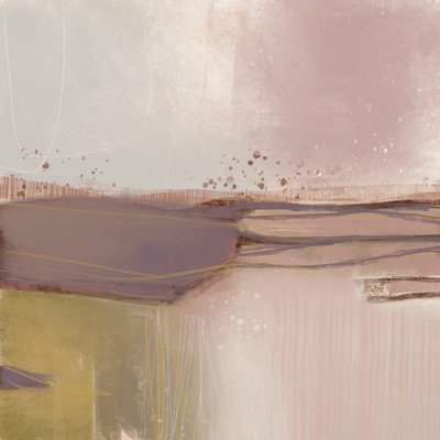Ruhige Abstrakte Landschaft von MANSI SAXENA