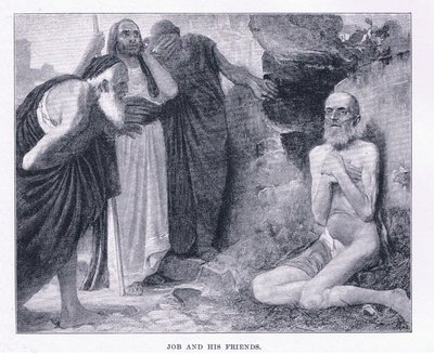 Hiob und seine Freunde, aus The Magazine of Art 1893, Cassell and Company von M. Lavergne
