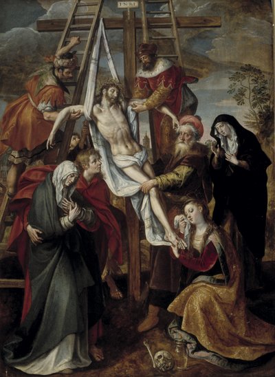 Abstieg, 16. Jahrhundert von Maarten de Vos