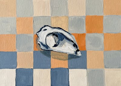 Austernschalen-Karomuster von Madison Phipps