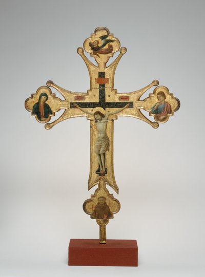Prozessionskreuz, ca. 1320 von Maestro di Santa Chiara
