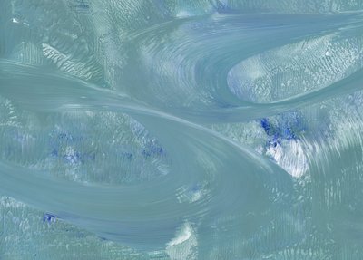 Dynamischer Teal-Fluss von Maira Ribena