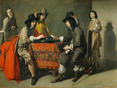 Die Tric-Trac-Spieler von Maitre des Jeux