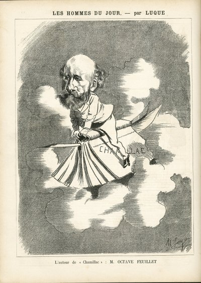 Illustration von Manuel Luque (1854-1919) in La Caricature (1880) von Manuel Luque