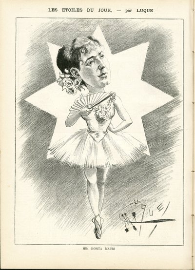 Illustration von Manuel Luque (1854-1919) in La Caricature (1880) von Manuel Luque