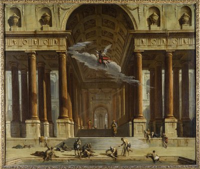 Der Teich von Siloah, ca. 1711-16 von Marco Ricci