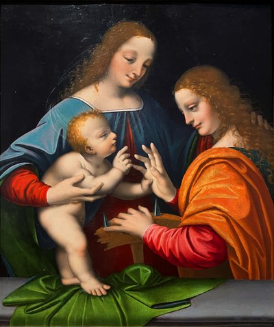 Die mystische Hochzeit der Heiligen Katharina von Marco d